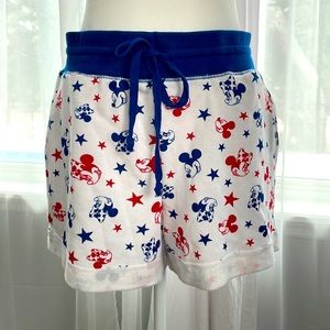 Disney, 4th of July shorts, size L